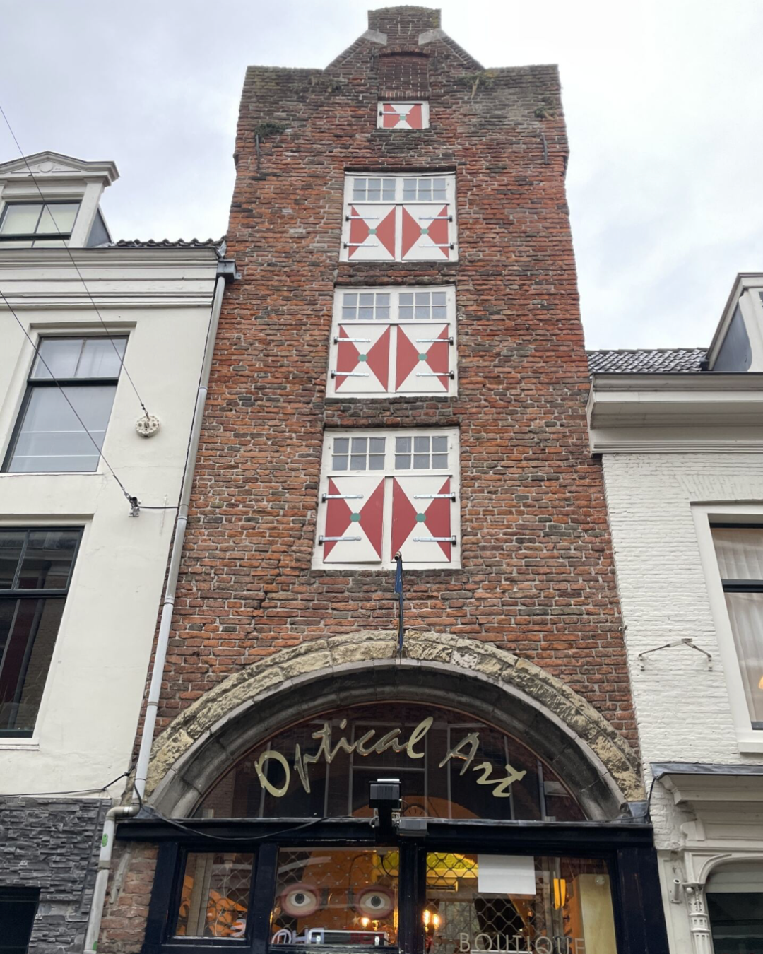 Zoudenbalchpoort op de Mariastraat in Utrecht